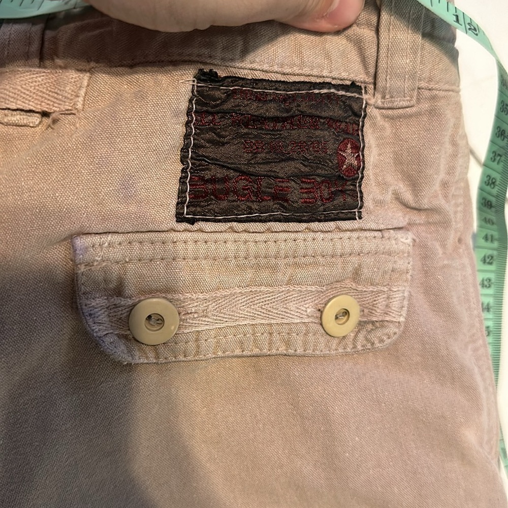 Bugle Boys Special Forces Tan Khaki Cargo Pants Size 12 Waist 26 Boys - Picture 8 of 8